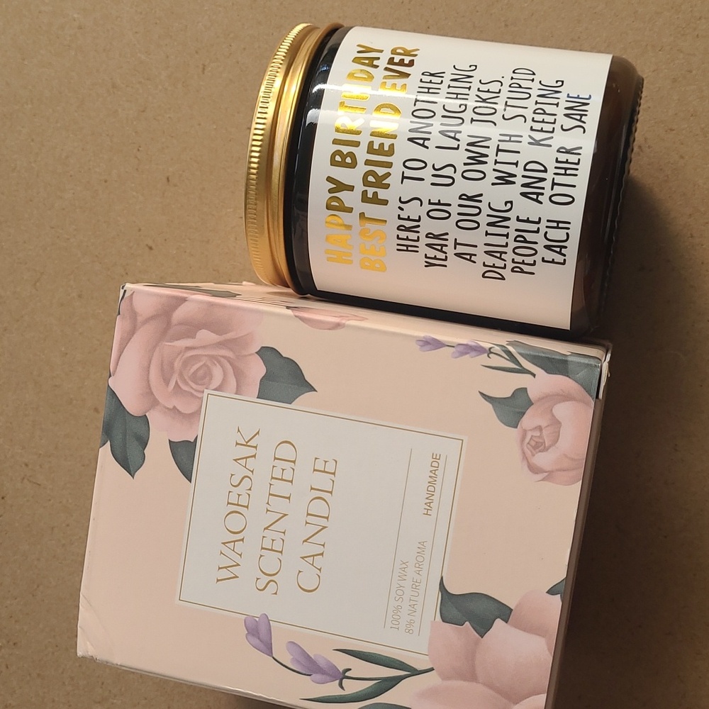 New in box! Happy Birthday Best Friend Scented wax candle